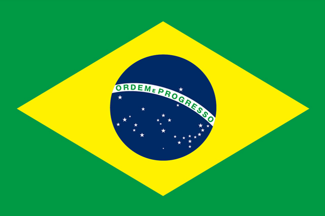ブラジルの国旗